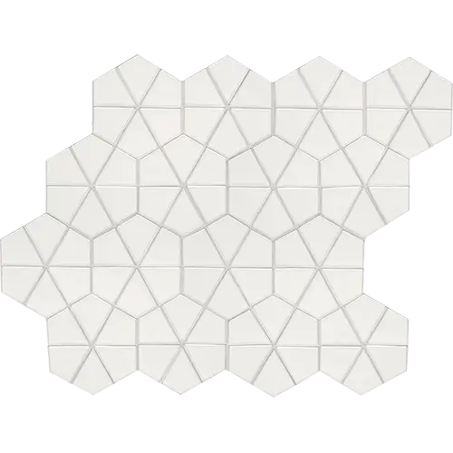 Stagecraft Kaleidoscope Glossy Arctic White 6" x 6"