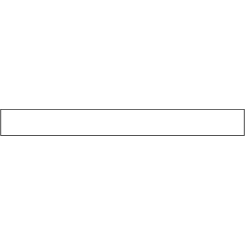 Travertine Petite Pencil Rail Noce 1/2" x 12"