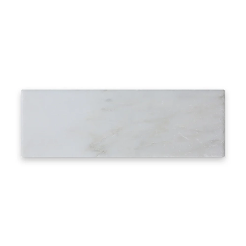 Avant Garde Bianco Bello 4" x 12" Modern Tumbled Rectangle