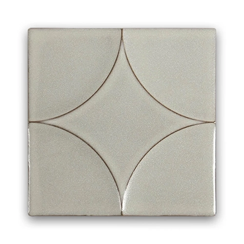 Akuza 6" x 6" Moon Matte - Relief Square