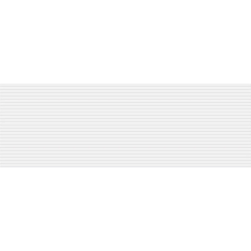 Ceramic tile in Nordic 16x48 Snow Line Glossy