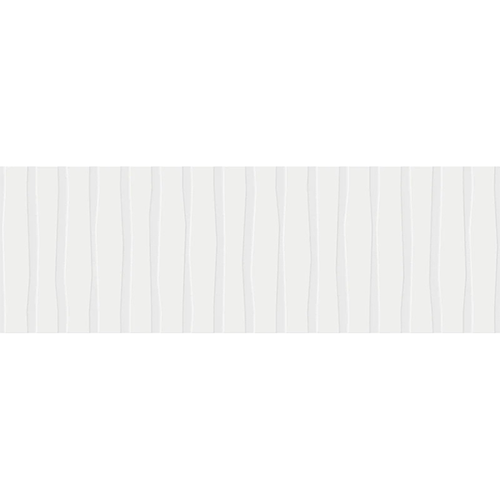 Ceramic tile in Nordic 16x48 Snow Strokes Satin