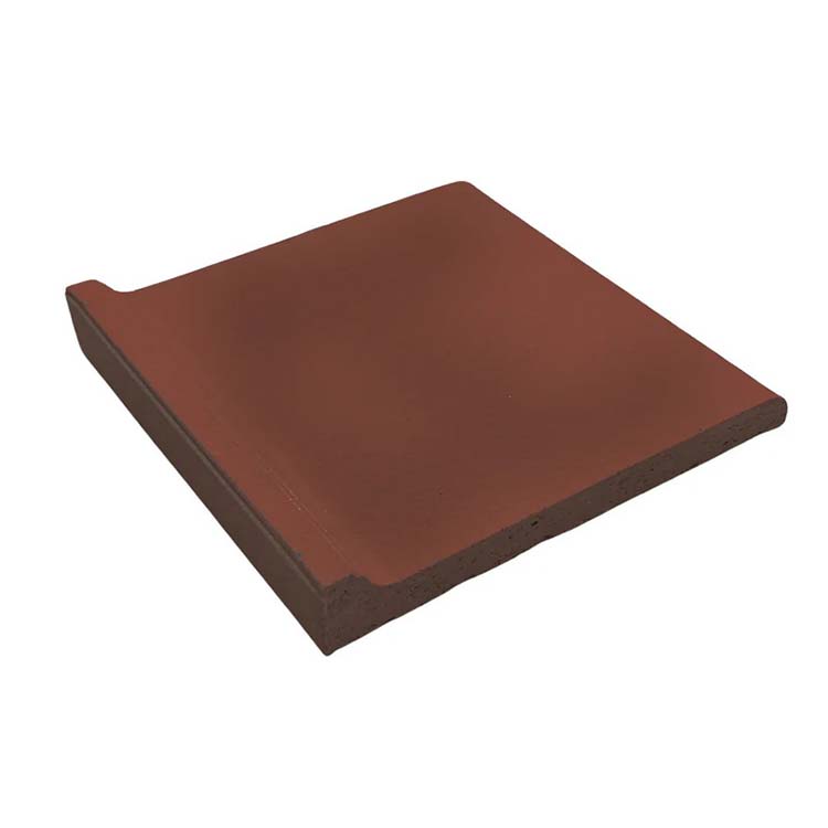 Quarry 6x6 Covebase Tile Flame Red