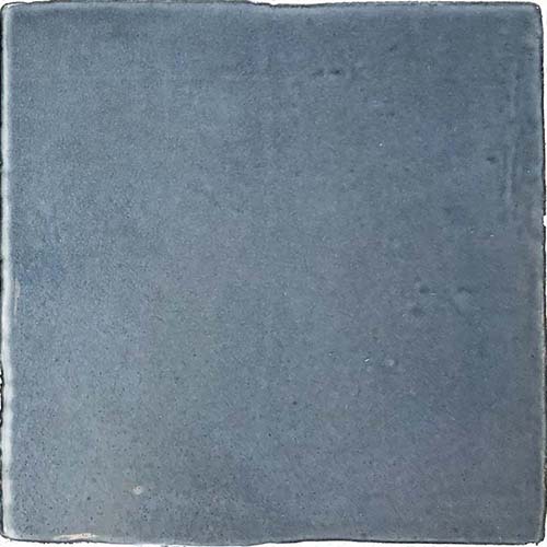 Ceramic tile in Vintage Square 5x5 Ocean Blue Glossy