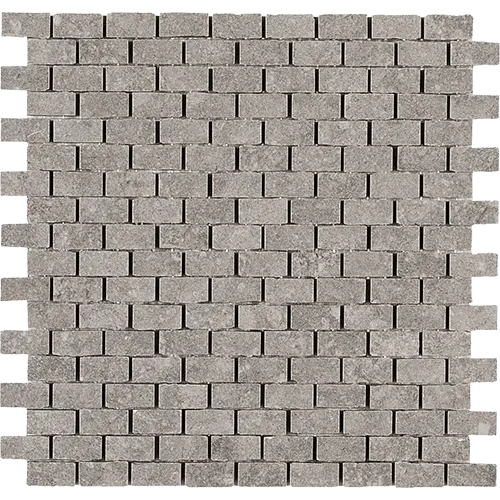 Diplomacy Brick Joint Light Grey 12" x 12"