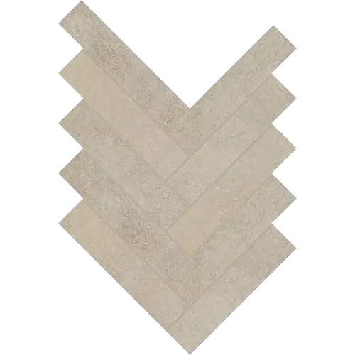 Rekindle Herringbone Beige 7" x 4"