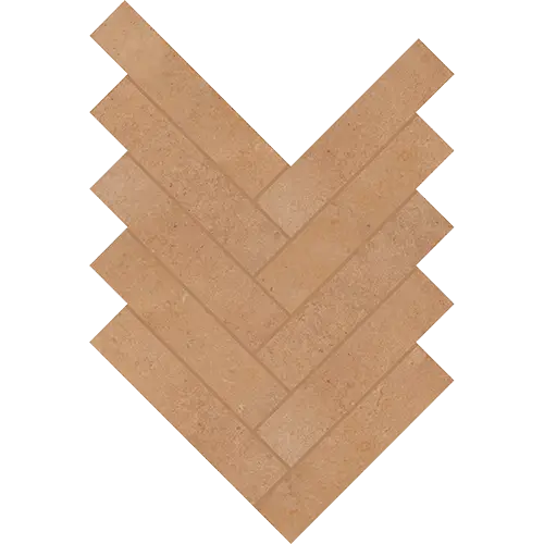 Rekindle Herringbone Terracotta 7" x 4"