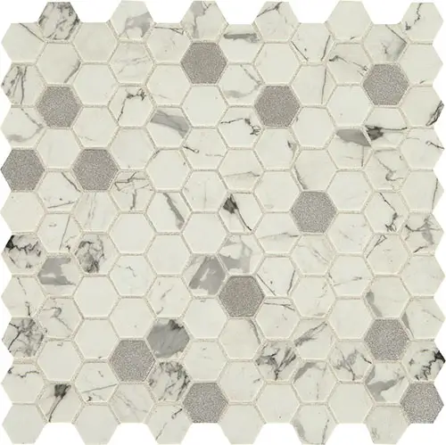 Uptown Glass Posh Bubbly 11" x 12"