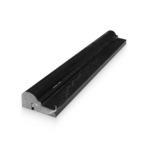 Nero Marquina 2" x 12" Chair Rail Honed