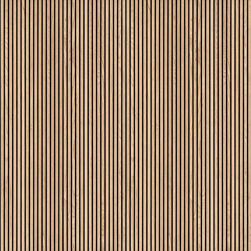 Acoustic Wood Slat Panel Natural 9.5x94.5