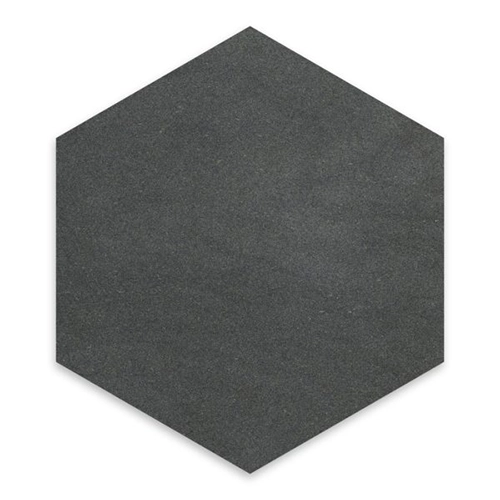 Grey Basalt - Hexagon Honed 10