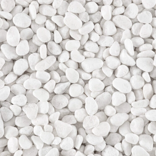 Loose Pebbles - Ice White Small Tumbled