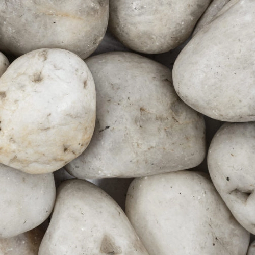 Loose Pebbles - White Large