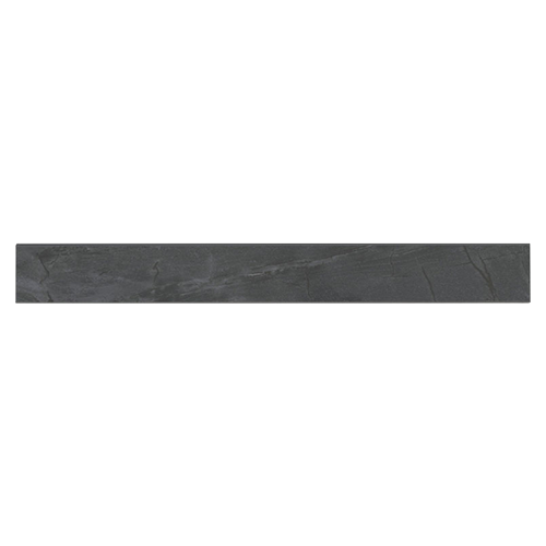 Porcelain tile in Durban Anthracite 3x24 Bullnose Polished