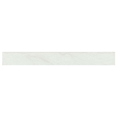 Porcelain tile in Durban White 3x24 Bullnose Matte
