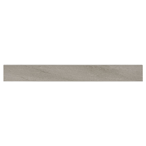 Porcelain tile in Malahari Greige 3x24 Lapato Bullnose 3D