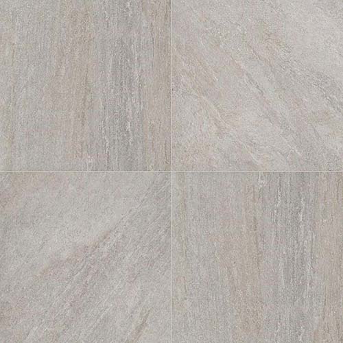 Porcelain Hardscapes in Arterra Quartz Silver 24x24x2cm Pavers