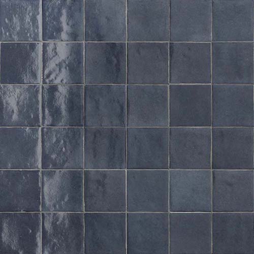 Melan 4x4 Ceramic tile in Oltremare