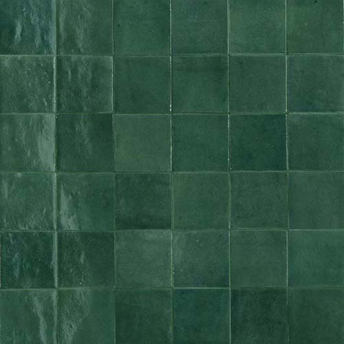 Melan 4x4 Ceramic tile in Teal