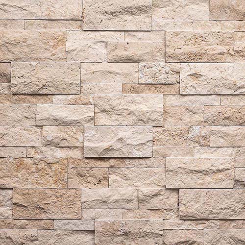 Travertine tile in Roman Beige Panel 9x24