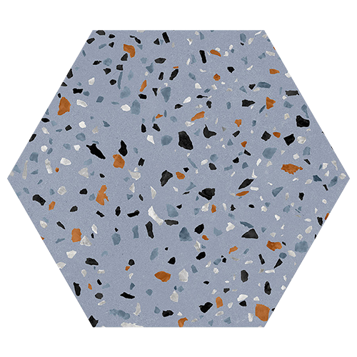 Porcelain tile in Abstract Blue
