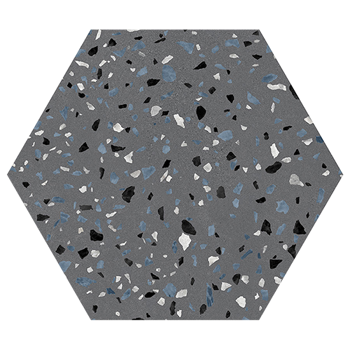 Porcelain tile in Abstract Graphite