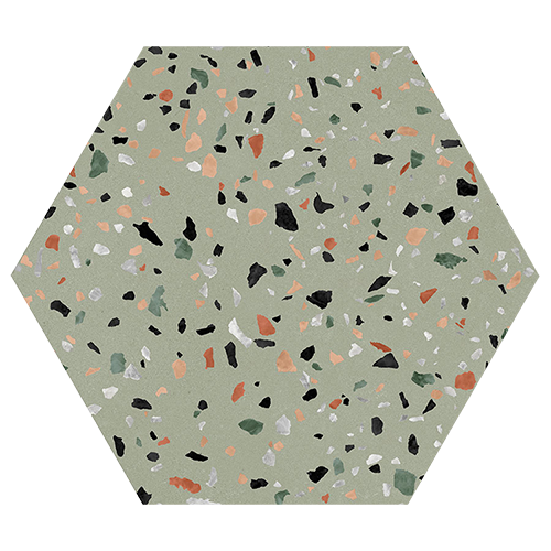 Porcelain tile in Abstract Salvia