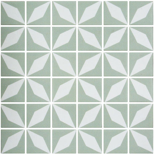 Recycled Glass Mosaic tile in Fauna Carmina