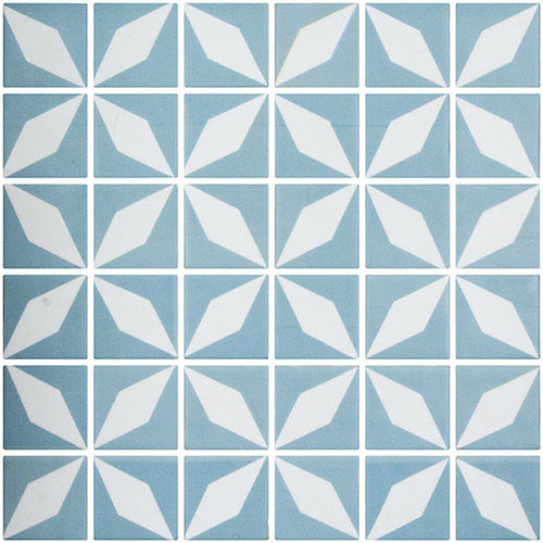 Recycled Glass Mosaic tile in Fauna Varsha