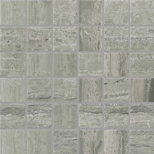 Classic 2.0 2" Mosaic Matte Travertino Grigio