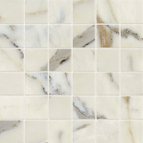 Classic 2.0 2" Mosaic Polished Calacatta Oro