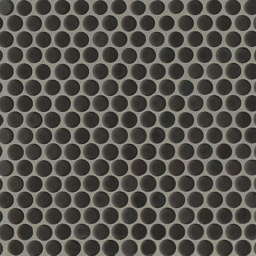 Dec 360 3/4" Penny Rounds Matte Charcoal
