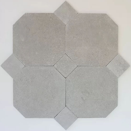 Limestone Octagon & Dot Dades