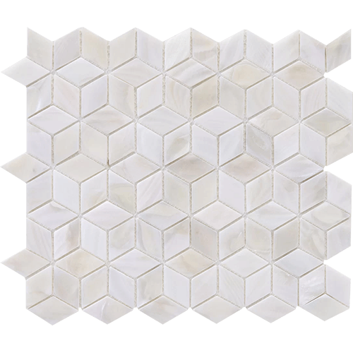 Zellige Mosaic Fresh Water Pearl Cubic Star