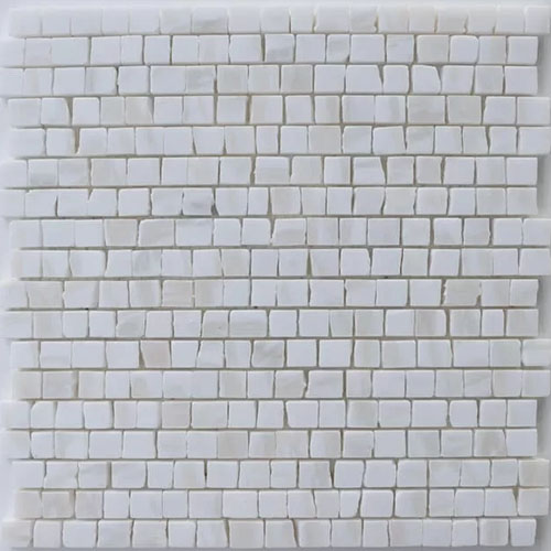 Zellige Mosaic Plateau Mini Terrain Mystery White Honed
