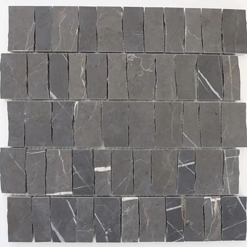 Zellige Mosaic Plateau Terrain Suede Honed