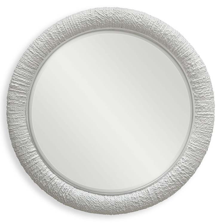 Mariner Round White Mirror
