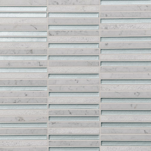 Kaikos Stacked Blue White Carrara