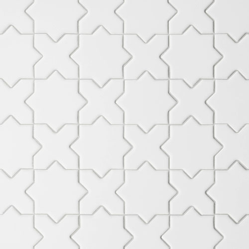 Le Cafe Cross & Star Matte White