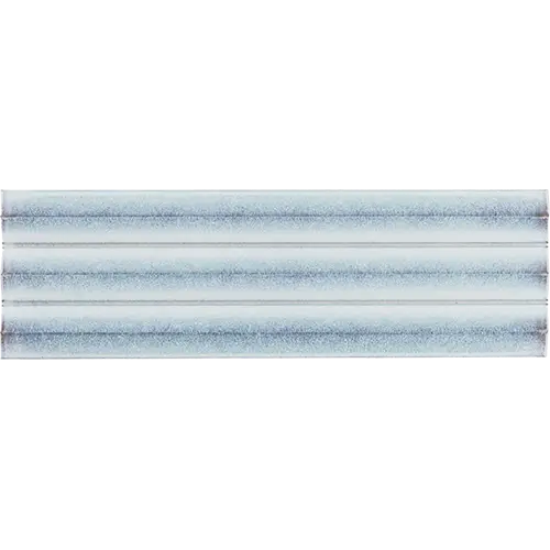 Accordion Iris White 5" x 16"