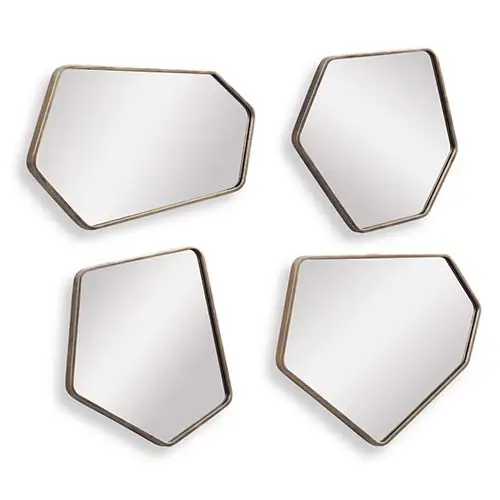Linneah Gold Mirror