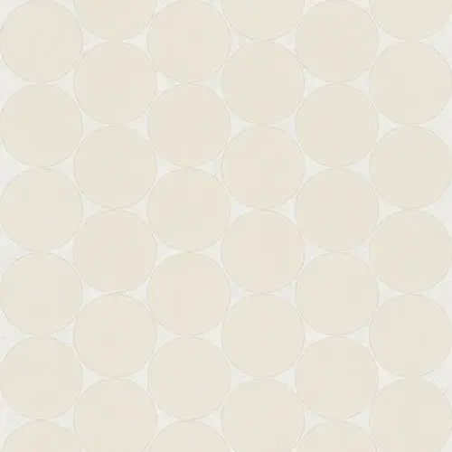 Marin Matte 2" Penny Round Sand Dollar