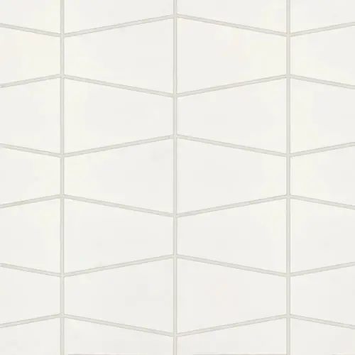 Marin Matte Trapezoid Pearl White