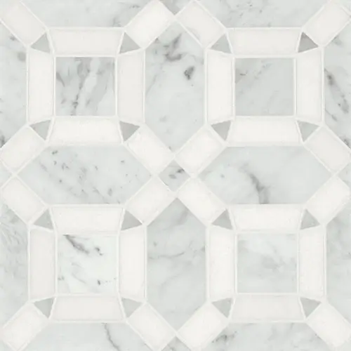 Matisse Mosaic 1 Blend White Carrara & Thassos