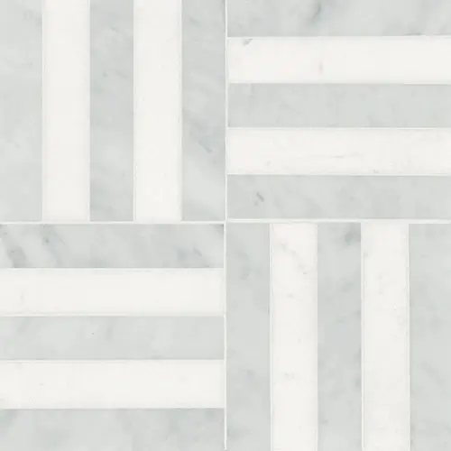 Matisse Mosaic 2 Blend White Carrara & Thassos