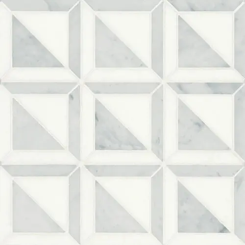 Matisse Mosaic 3 Blend White Carrara & Thassos