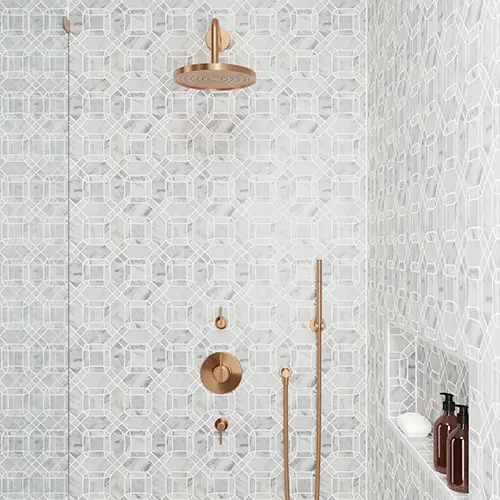 bed-monet-mosaic-1-white-carrara-2 Monet Mosaic 1 White Carrara