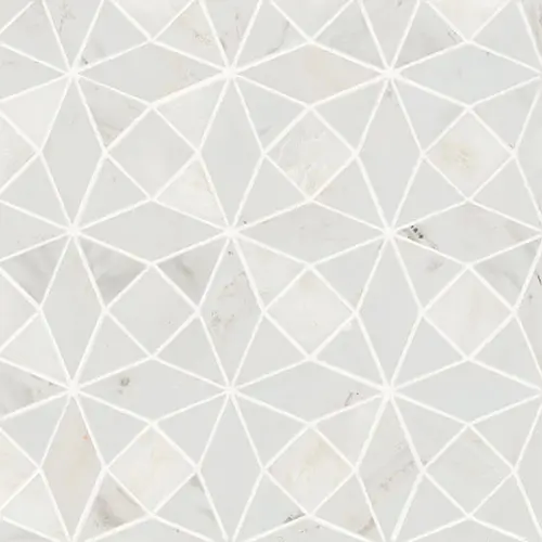 Monet Mosaic 5 Oriental White