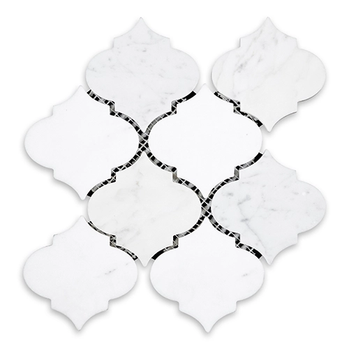 Calacatta Gold - Arabesque 4" x 4" Honed