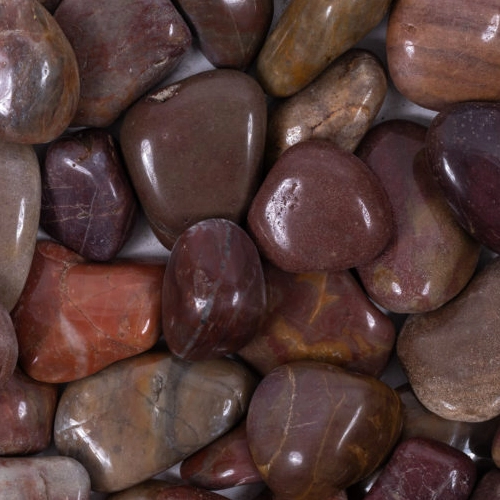 Loose Pebbles - Red Medium Ultra Polished